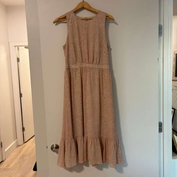 J.Crew Printed Tiered Midi Dress - Picture 4 of 10